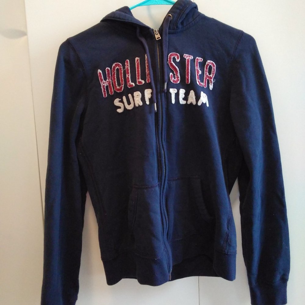 Hollister  'Surf Team' Hoodie Size Large
